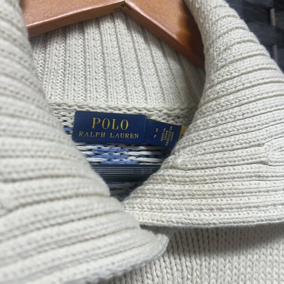 Polo Ralph Lauren Nautical Motif Cotton Sweater Multicolor Size Small - Picture 4 of 9